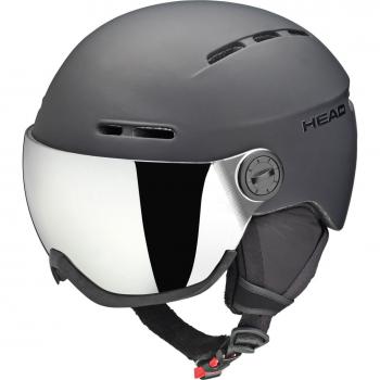 Head Knight Pro Skischal schwarz matt M/L 54–57 cm