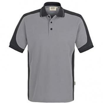 Polo Unisex Contrast Performance Titanio