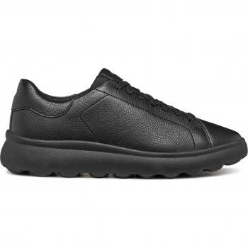 Geox U Spherica EC4.1 Black Court Sneakers