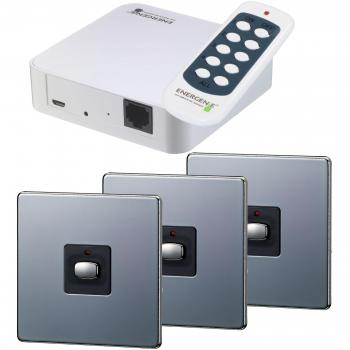 EnerGenie MIHO051 Black Nickel Switch