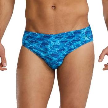 Tyr Durafast Elite Oceanid Light Blue Men’s Swimming Brief Size 36