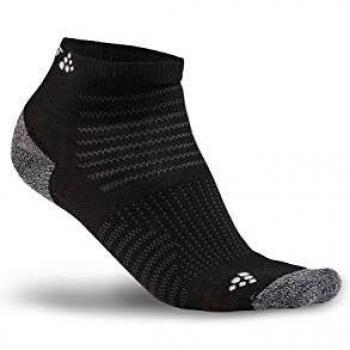 Running Training Socke, Größe 43-45, Schwarz/Weiß – SKU 1907900‑999900