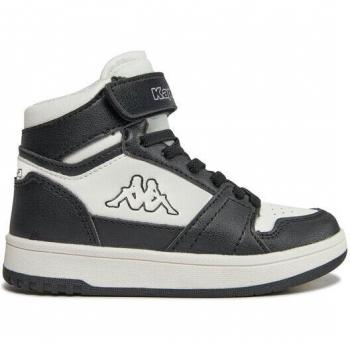 Kappa Kinderlogo‑Sneaker – Basil‑Weiß 321F4UW