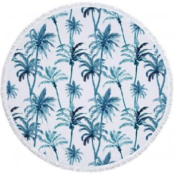 Pineapple Leaves Microfiber Round Beach Towel