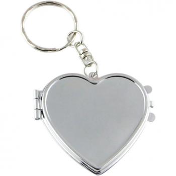 Square Metal Folding Cosmetic Mirror