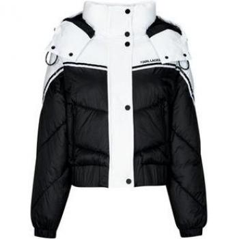 Karl Lagerfeld Daunenjacke im Farbblockdesign