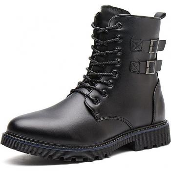 Men's Casual Black Canvas Footwear