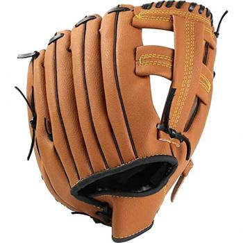 Soft Solid PU Leather Baseball Catcher Gloves