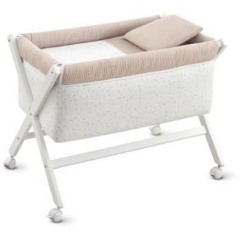 Minicuna Tijera Madera Rabbit Beige 55x87x74cm Cambrass