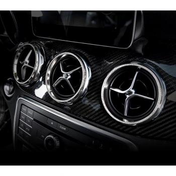 Modified Diamond Interior Control Decoration for Mercedes-Benz GLA200