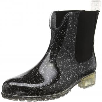 Tamaris 25445 Chelsea‑Boot – Schwarzer Farbton (Black/Silver 090), EU 37