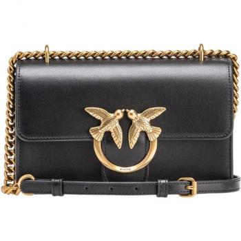 Pinko Stylish Handbag for Fashionable Women, Black, ONE SIZE
