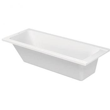 Bañera Duravit D-CODE 1 respaldo inclinado 1700x700mm blanca
