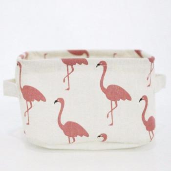 Petit panier de rangement en coton
