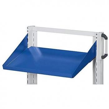 Tablette 800×250 mm, Bleue, Inclinée