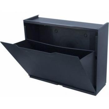 Sovrapponibile scarpiera 51x17,3x41 cm nero ART PLAST