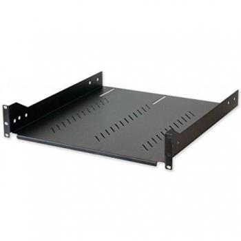 Mensola rack 19'' 600 mm 2U nera