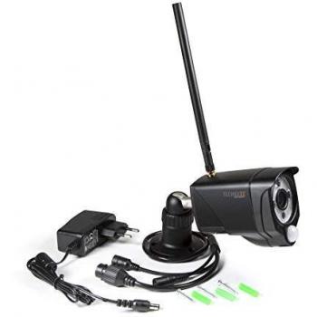 Technaxx TX-145 4881 WLAN, LAN, Kabellos, Kabelgebunden IP-Überwachungskamera 1-Kanal 1920 x 1080 Pixel (1920 x 1080 Pixels), Netzwerkkamera, Schwarz