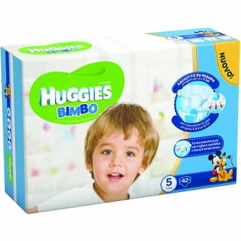 Huggies Bimbo Value Pack of 42 Nappies