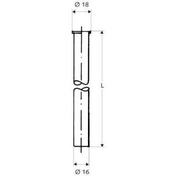 Tubing Rame Schell Ø16mm con Collare