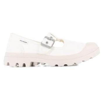 Palladium Boots für Frauen PAMPA MARY-JANE WASHED WEISS
