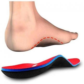 PCSsole Arch Support Insoles for Men and Women with Flat Feet and Plantar Fasciitis