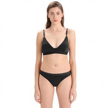 Soutien-gorge Femme Icebreaker Siren Noir