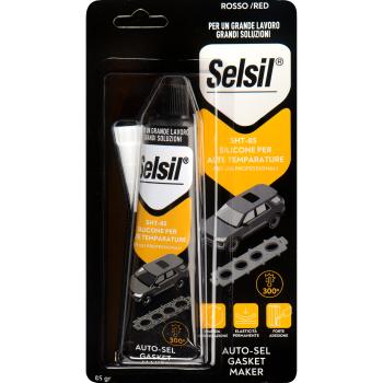 Selsil Silicone Haute Température 85 g Rouge