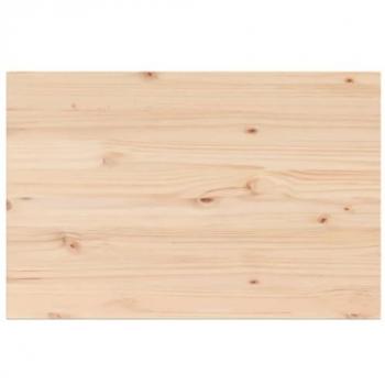 Vidaxl 3er Set Tischplatten 80x53x1,7 cm Rechteckig Massivholz Kiefer