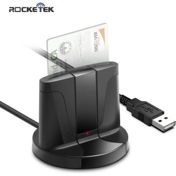 Rocketek USB 2.0 Smart Card Reader for ID Bank EMV