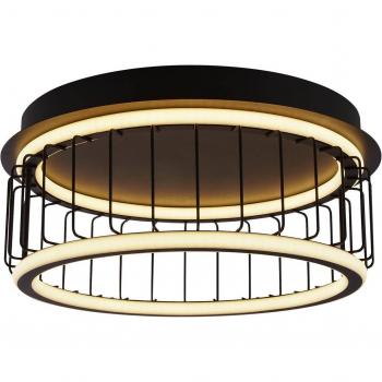 Searchlight LED ceiling light Cage Ø 40cm