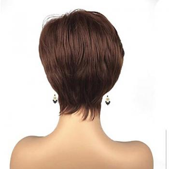 Perruque résistante à la chaleur cheveux synthétiques femme or en couches