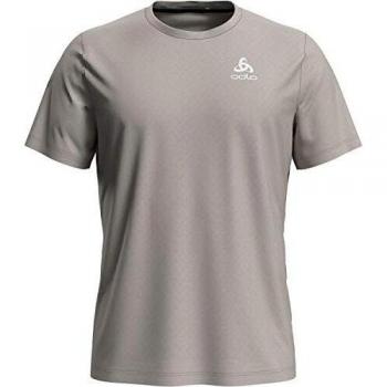 Odlo Herren Crew-Tee „Millennium“ – silber-Wolken-Melange, XXL