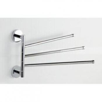 Wall-Mounted Towel Rack with Rotating Feature (2/3/4 Racks)