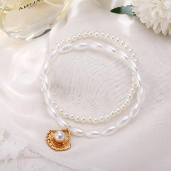 Bracelets de jambe en coquille pour femmes