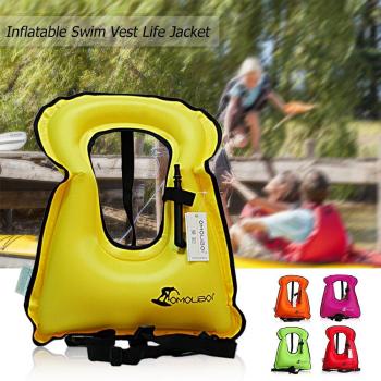 Chaleco de natación inflable