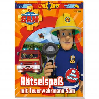 Feuerwehrmann Sam: Rätselspaß mit Feuerwehrmann Sam: mit Stickern