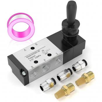 Commande Manuelle Push-Pull Vanne Pneumatique 4H230C-08