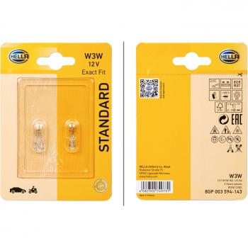 Lâmpada 8GP 003 594-143 – Modelo HELLA