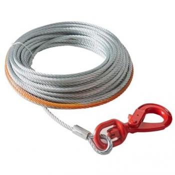 Treuil VEVOR Acier Carboné 95 mm × 152 m – Résistance à la Rupture 676 kN