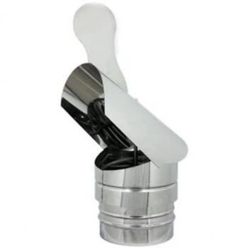 Terminale Gallo Tondo Inox 250 mm