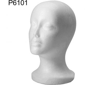 Tête en mousse pour perruque