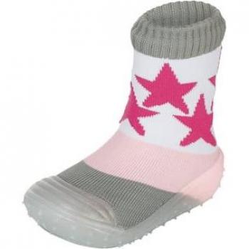 Chaussettes Adventure par Sterntaler étoiles roses
