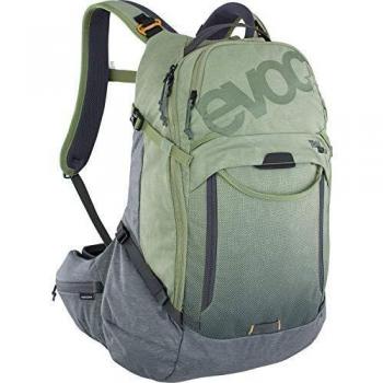 Evoc Trail Pro 26 Verde Oliva & Grigio Dorso – MTB Protezione Unisex per Adulti