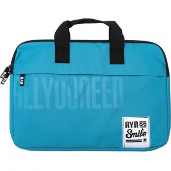 Akira BigBuy Tech Borsa Blu 39,6 cm con Carico Superiore