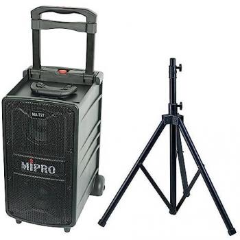 Mipro MA-727 Mobiles Beschallungssystem mit 1-Kanal Empfangsmodul und Stativ
