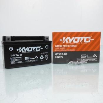 Système d'alimentation SLA Kyoto 50 BT Qt‑7 pour scooter Baotian 2007–08 (12 V/6 Ah)