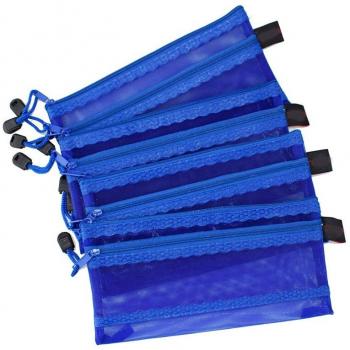 Pochette Stylo A6 avec Double Zip