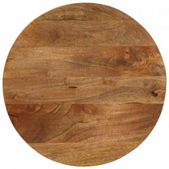 Ø 40 cm Round Table Top Solid Mango Wood