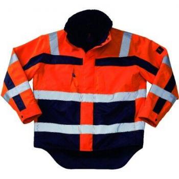 XXL Orange/Navy Winter Safety Jacket – Mascot Teresina